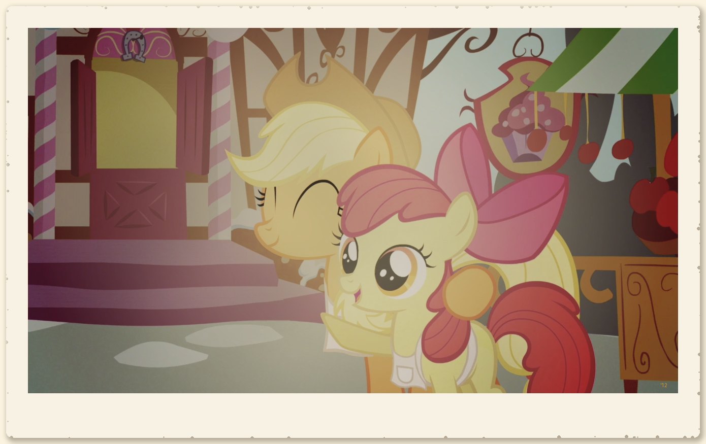me n applejack before she made me come inside