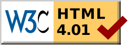 Valid HTML 4.01